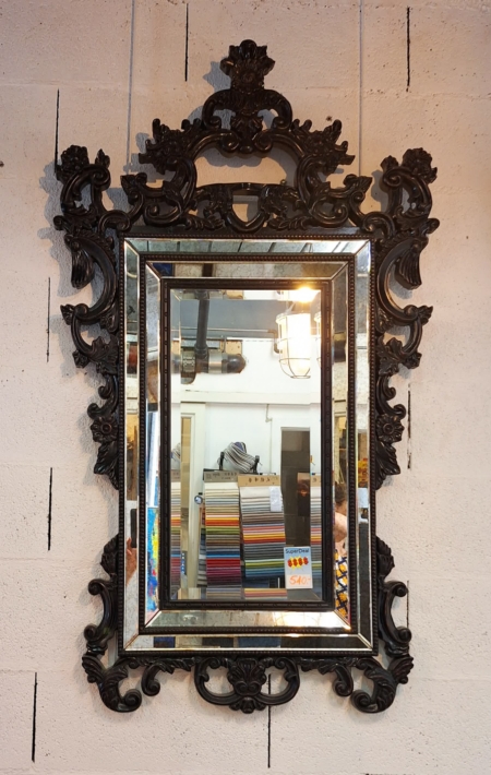 MI046A, Miroir TRUMEAU bois sculpté