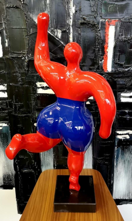 AT066, Nageuse rouge et bleue – Image 2