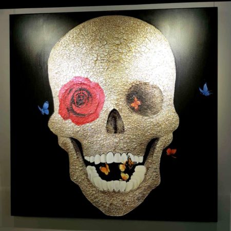 Arts et collections Skull, Original Creation, Heavy Texture