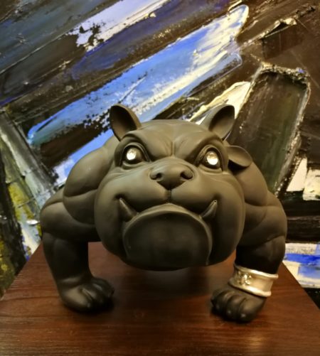 AT057A, ARNOLD noir mat, by Tessi