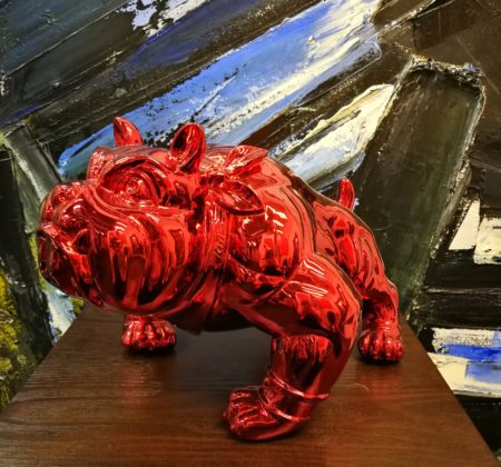 AT057D, ARNOLD chromé rouge, by Tessi – Image 4