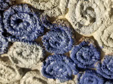 ACF011, Original Collage, rouleaux de cordes – Image 4