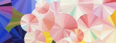 ACA005, Absrtait composition Cercles – Image 2