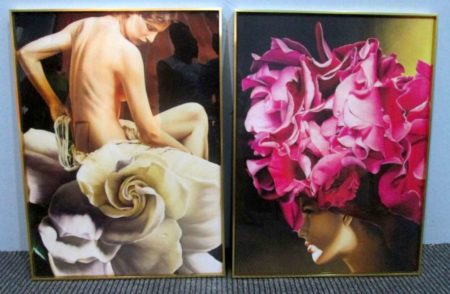 PC056b, Rose fushia, crystaux – Image 2