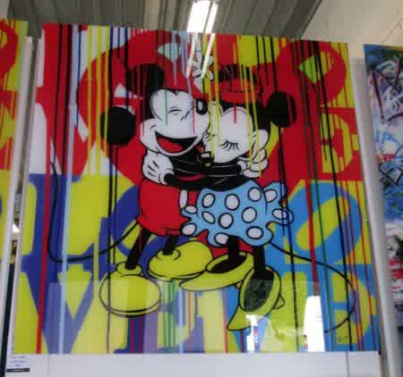 PC039, Mickey & Minnie, plexi by Tessi