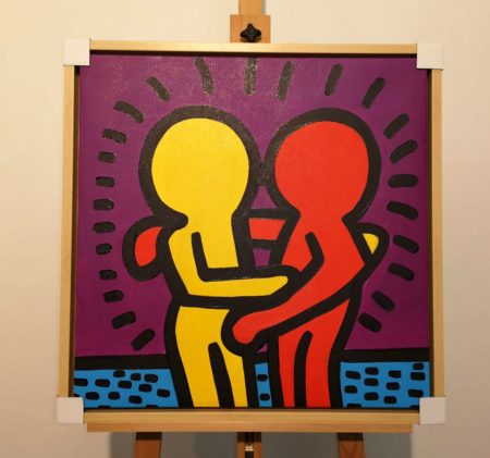 IR012, A la manière de Keith Haring