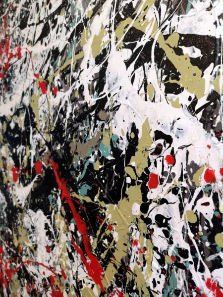 IR009, Reproduction à la manière de J.POLLOCK – Image 3