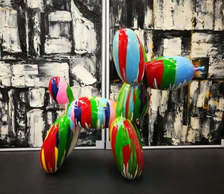 AT072, Grand chien ballon coulures – Image 3