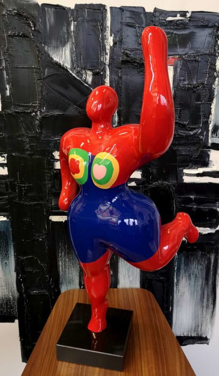 AT066, Nageuse rouge et bleue – Image 2