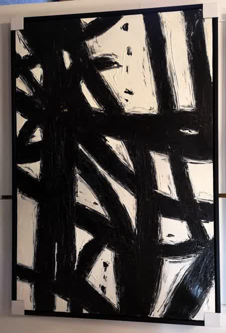 ACA009, Abstrait noir & blanc