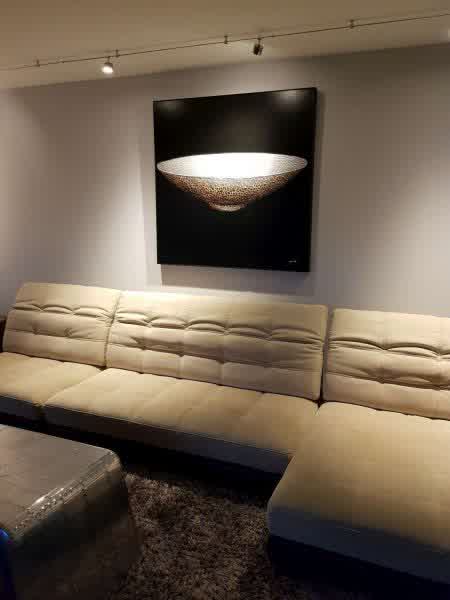 ACF013, VASE ANTIQUE, original, craquelures et texture lourde – Image 3