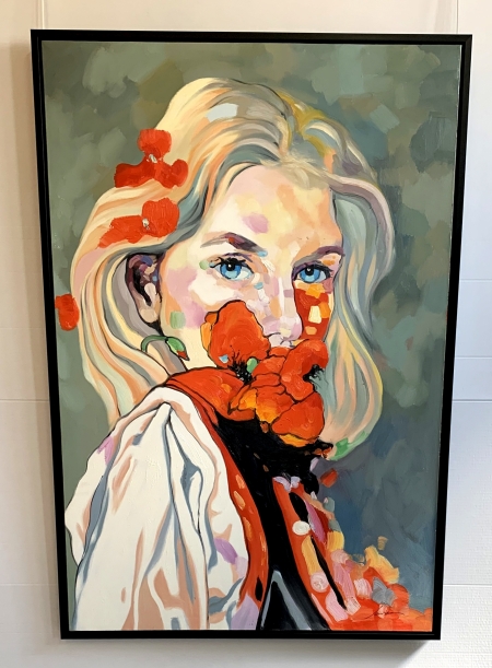 SD065C, Femme coquelicot