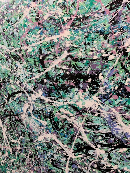 IR009D, Reproduction à la manière de J.POLLOCK – Image 2