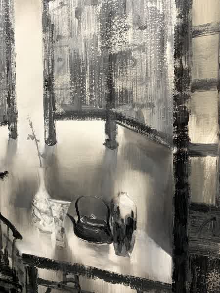 ACF006, Toile originale, "Tea Room" – Image 2