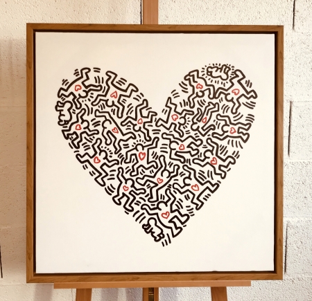 IR012G, A la manière de Keith Haring