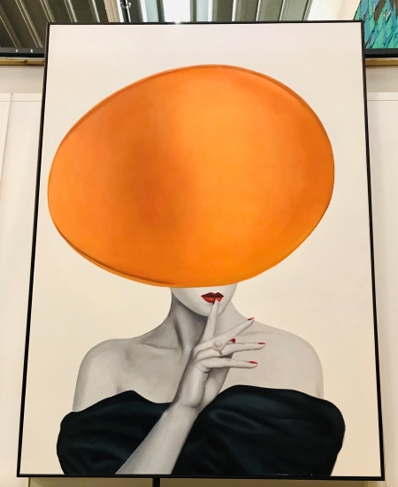 SD046, Femme au béret orange