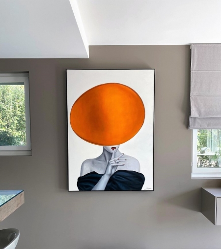 SD046, Femme au béret orange – Image 2