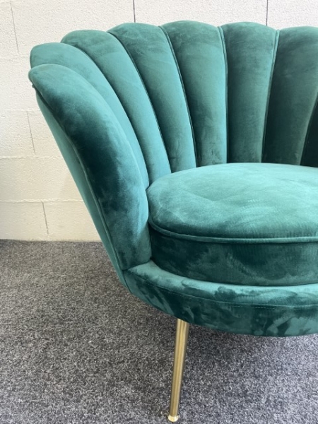 Tulipe velours, vert émeraude