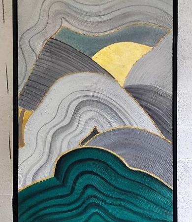 SD043I, "ABSTRAIT COUCHE DE SOLEIL"