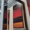MI042A, Miroir "Pur", grey, Miroir "pur" encadrement grey, 106x 86cm.