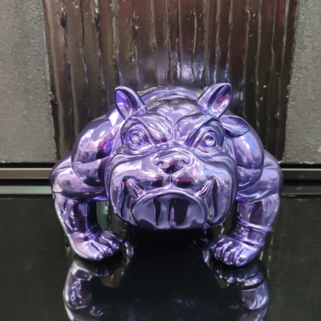 AT057H , ARNOLD chromé violet, by Tessi,