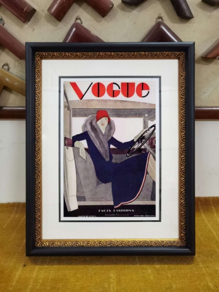 ENC0017, Collection Starsdeco "Vogue" 42x52cm