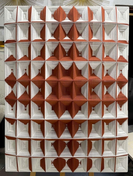 1.Tissage Artistitque Original, 100x140cm Genève