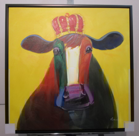  Vachement Drôle, originals by Darren, 104x104cm