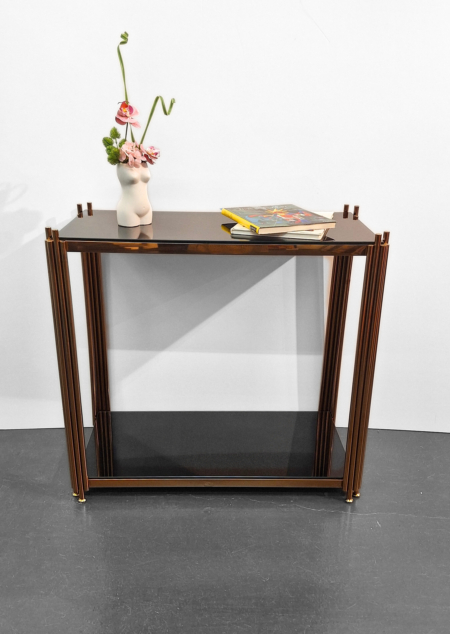 MOB022 Console ARTDECO cuivre 90x40x87cmH – Image 3