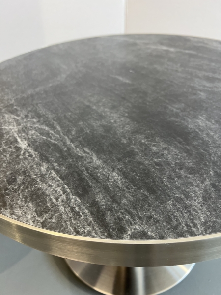 MOB016 table ronde NERO diam 60cm 45cmH – Image 2