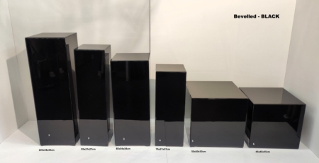 MOB042 Sellette miroir gris fumé plusieurs tailles