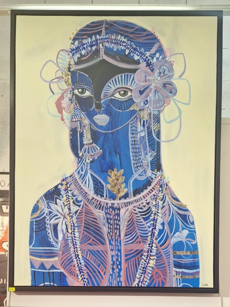 Œuvre à l'huile 95x120cm