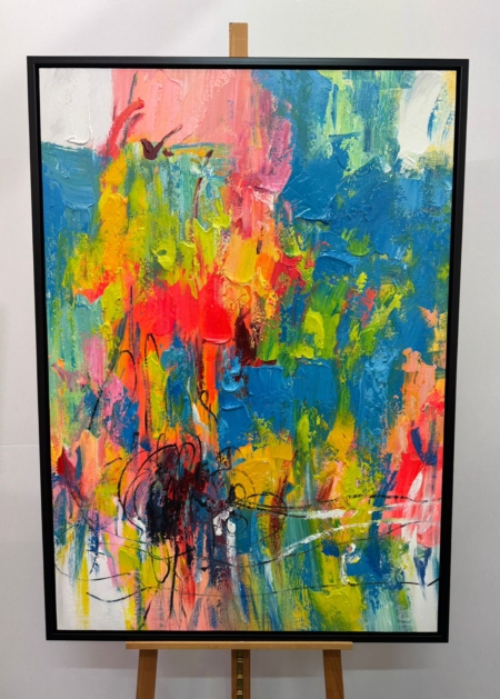 Abstrait Acrylique 96x126cmH