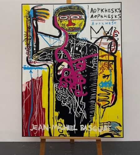 Reproduction Basquiat 95x125cm