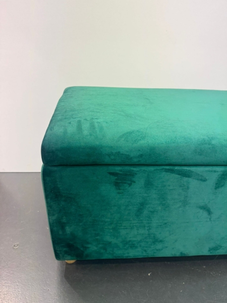 Coffre tissu velours – Image 3