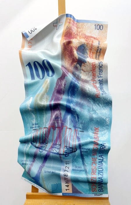 Sculpture originale  artiste Suisse DRICK