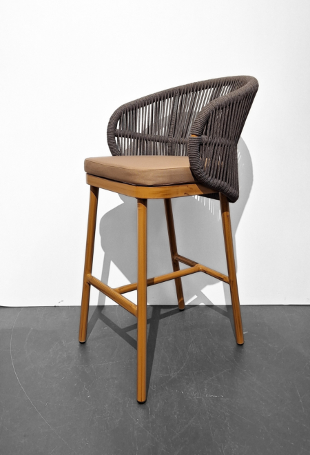 Tabouret Strings gris