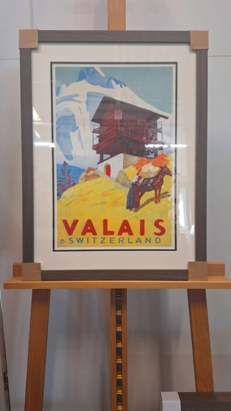 Enc21 encadrements affiches suisses 45x60cm