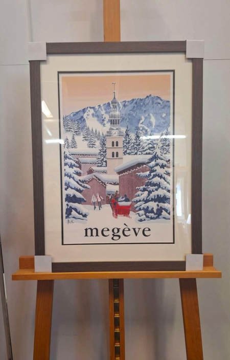 Enc22 encadrements affiches suisses 45x60cm