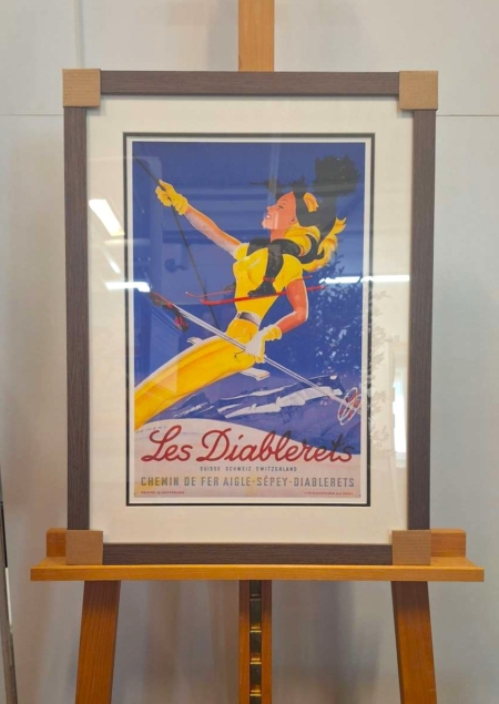 Enc26 encadrements affiches suisses 45x60cm