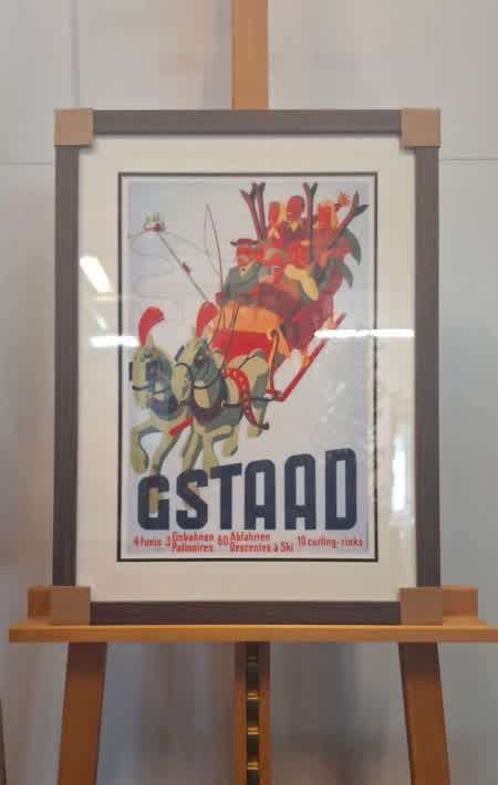 Enc18 encadrements affiches suisses 45x60cm